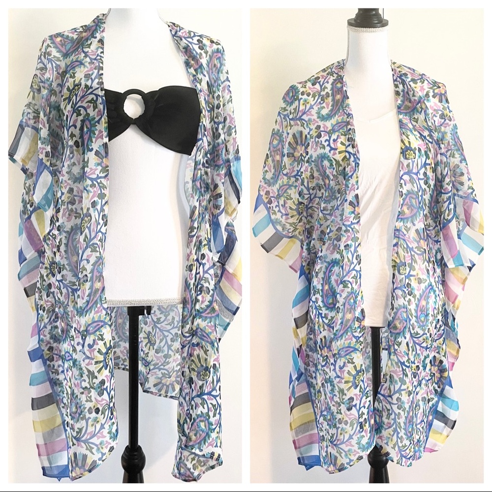 🆕Women’s Kimono Paisley Coverup